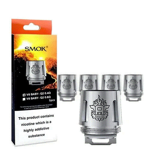 Smok V8 Baby Q2 Coils - Pack of 5