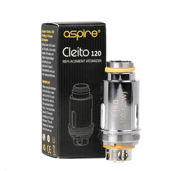 Aspire Cleito 120 Mesh Coils - Pack of 5
