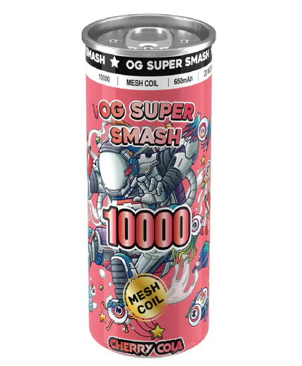 OG Super Smash 10000 Puffs (Box of 10)