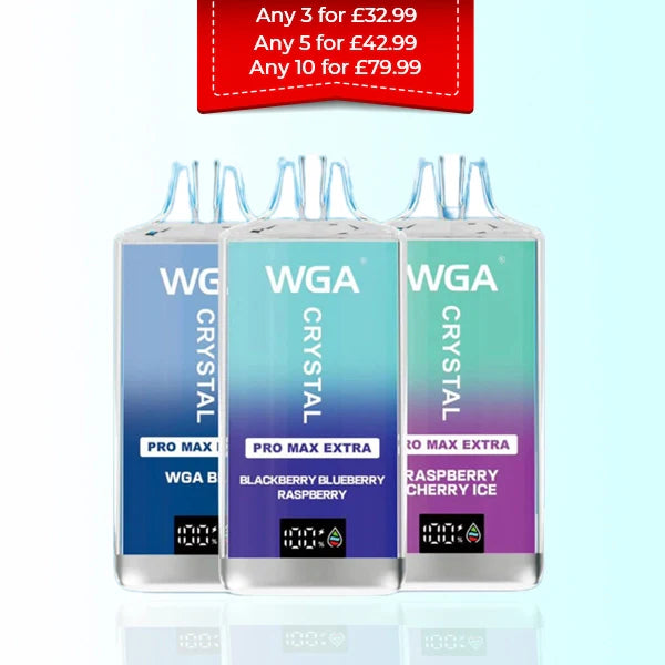 WGA Crystal Pro Max Extra 15000 Puffs