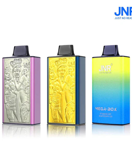 JNR Mega Box 25000 Puffs Disposable Vape (Box of 10)
