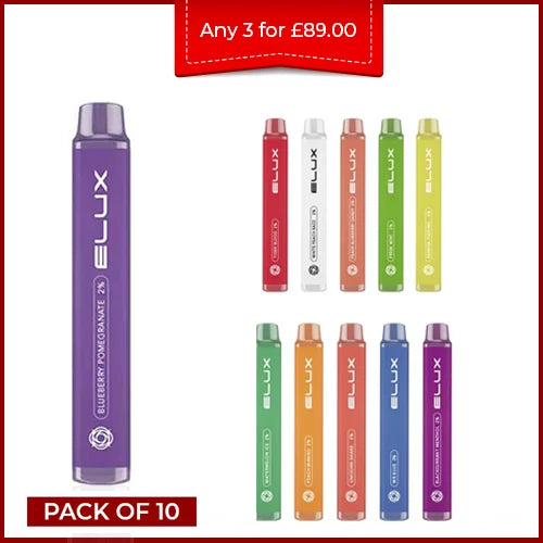 Elux Legend Mini 600 Puffs (Pack Of 10)