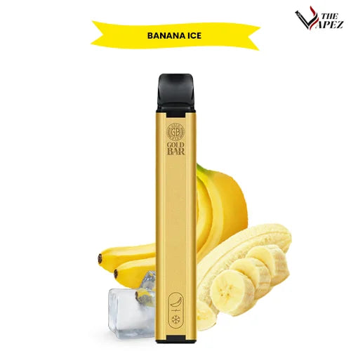 Gold Bar 600 Disposable Vape Puffs (Pack Of 10)