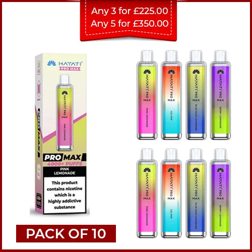 Hayati Pro Max 4000 Puffs (Pack Of 10)