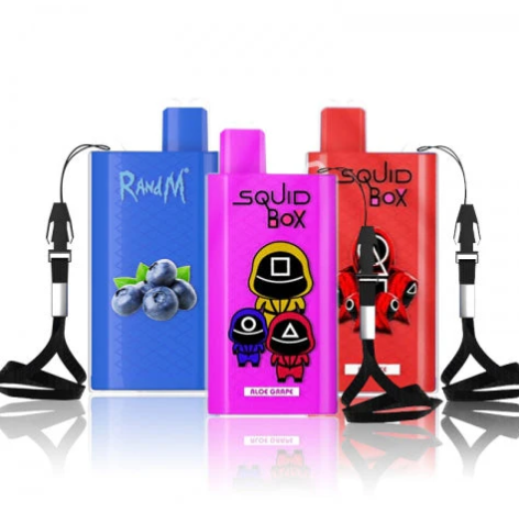R and M Squid Box 5200 Puffs Disposable Vape