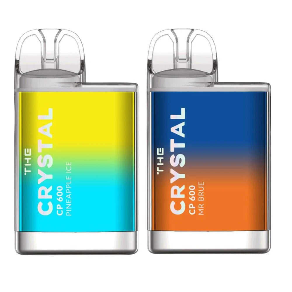 The Crystal CP600 Disposable Vape 600 Puff Bar (Pack of 10)