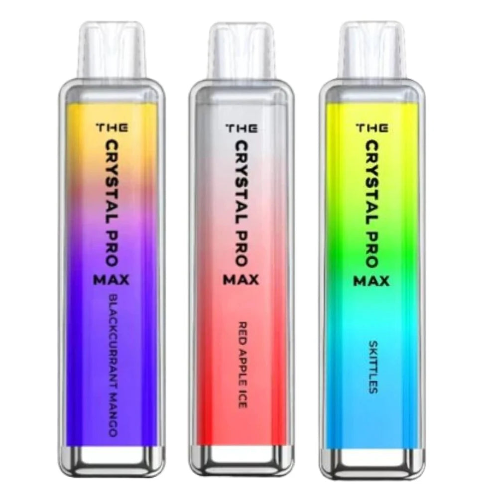 The Crystal Pro Max 4000 Disposable Vape Pack of 10