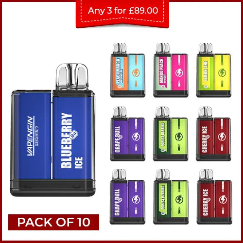 Vapengin Mercury 600 Disposable Vape (Pack Of 10)