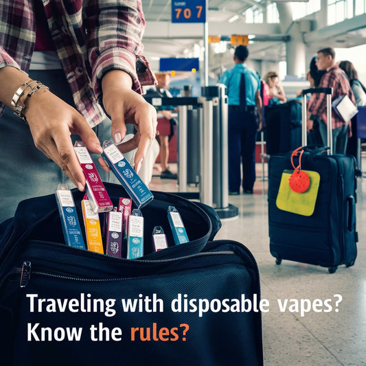 Can You Take Disposable Vapes on an Airplane?