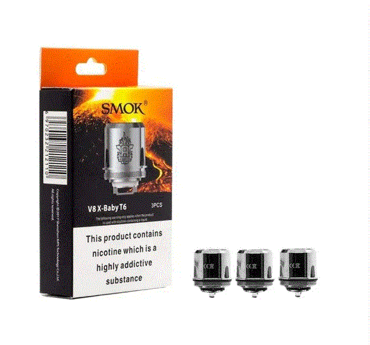 Smok TFV8 Baby X Coils - Pack of 3