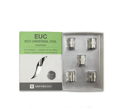 VAPORESSO Traditional EUC 0.4 Ohm Coils - Pack of 5