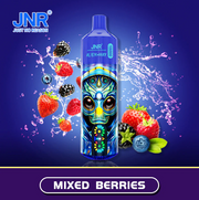 JNR Alien Max 18000 Puffs Disposable vape UK, with Blue colour and having Mixed Berries flavour.