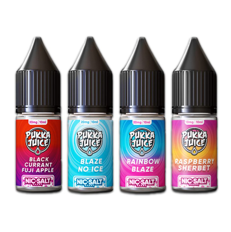 Pukka Juice 10ml Nic Salt (Pack Of 10)