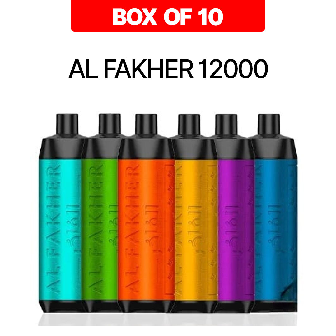 Al Fakher 12000 Puffs Box of 10 Disposable Vape | Just in £99.99 | Posh Vapes