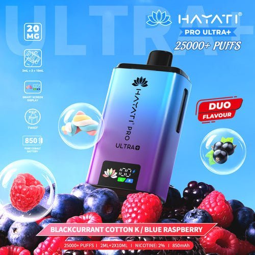 Hayati Pro Ultra Plus 25k Vape Kit Box of 5 | Wholesale