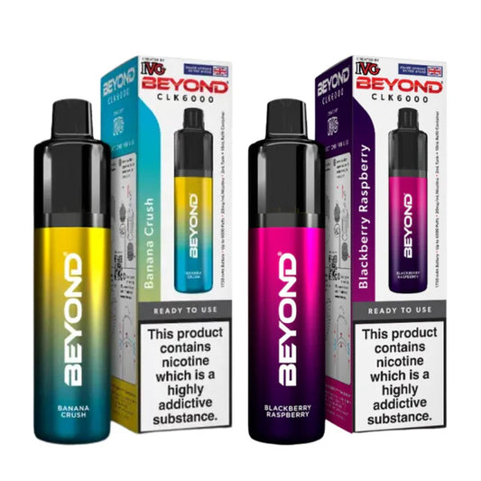 IVG Beyond CLK 6000 Disposable Vape Box of 5