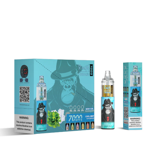 RandM Tornado 7000 Puffs Disposable Vape - 0% Nicotine (Pack Of 10)