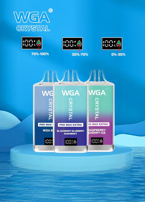 Offer Buy Any 3 WGA Crystal Pro Max 15000 Puffs Disposable Vape